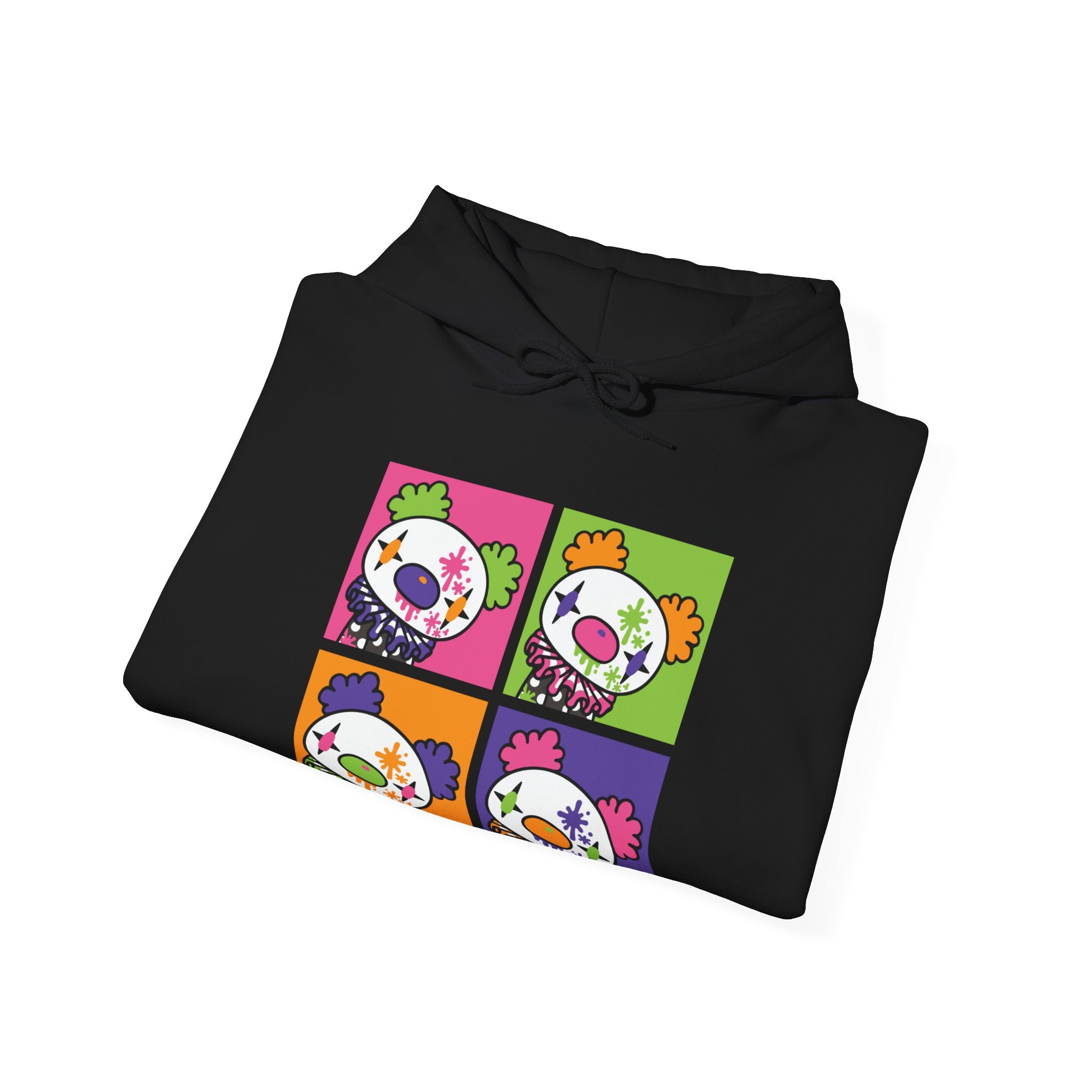 Gloomy Clown Multicolor Hoodie